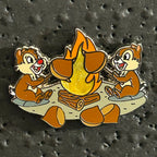2022 - Chip and Dale - Roasting Acorns at Camp Fire - Disney Pin