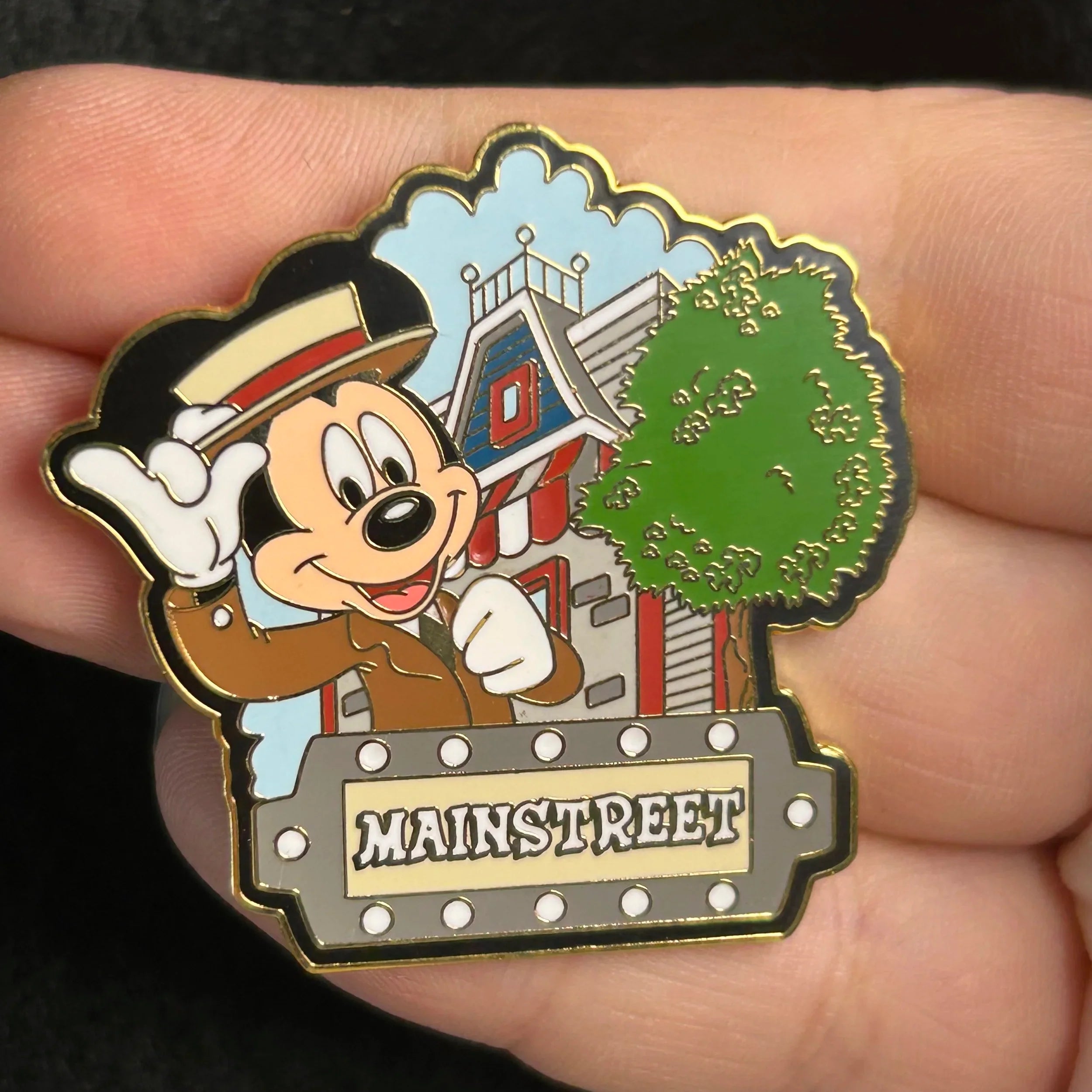 2001 - Mickey Mouse - Main Street - Land Series - LE 3,500 - WDW - MGK - Disney Pin