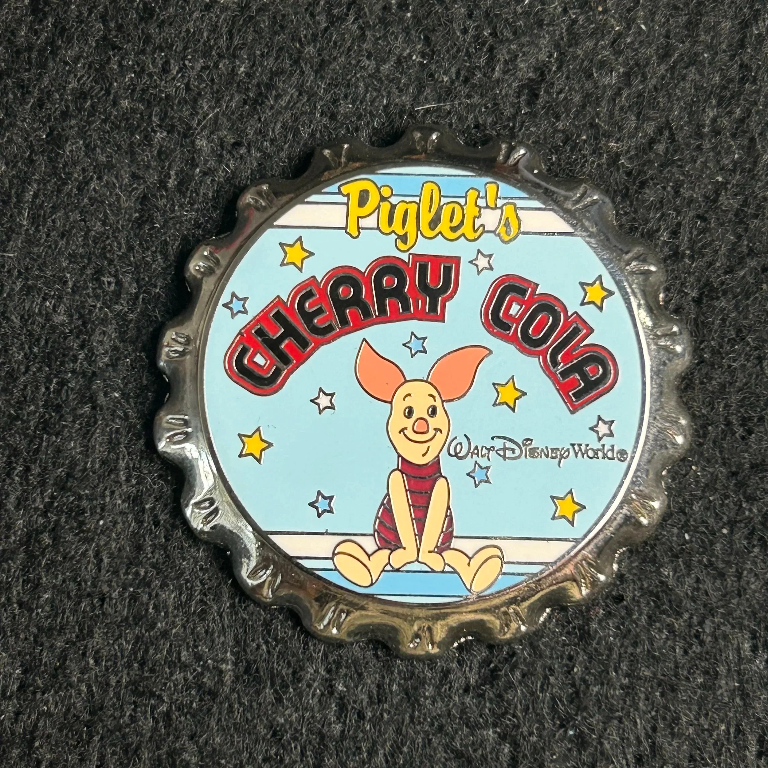 2003 - Piglet - Cherry Cola - Bottle Cap - WDW - Disney Pin