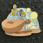 2023 - Obi Wan, C-3PO, R2-D2, & Luke - Star Wars - Disney Pin