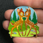 2022 - Bambi and Faline - Boxlunch - Loving Circle Frame Series - Disney Pin