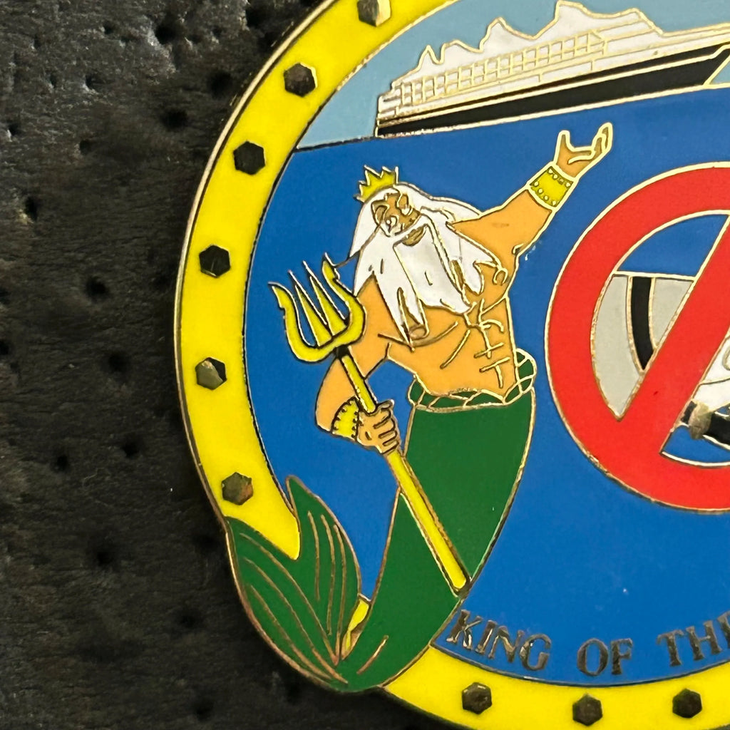 FANTASY - King Triton - Little Mermaid - Cruise Line Port Hole - Limited Edition 250 - Pin