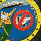 FANTASY - King Triton - Little Mermaid - Cruise Line Port Hole - Limited Edition 250 - Pin