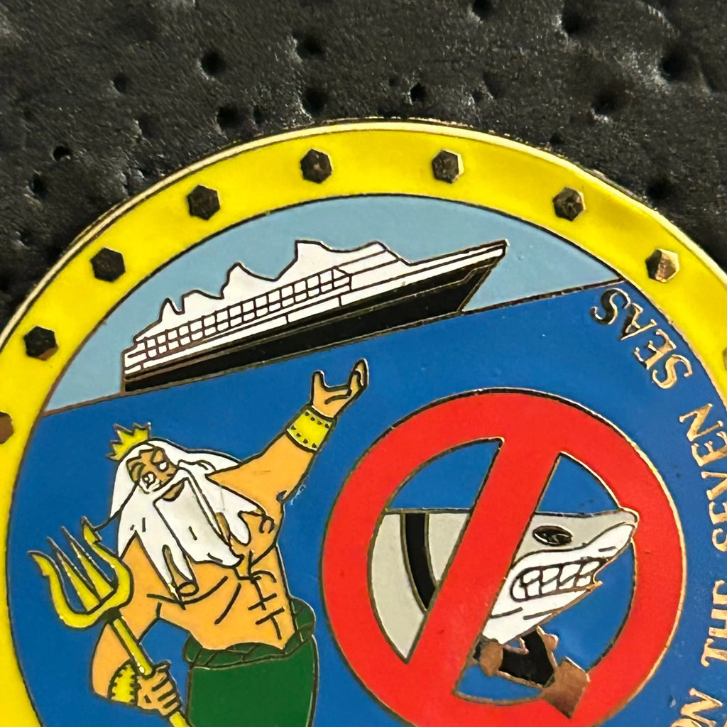 FANTASY - King Triton - Little Mermaid - Cruise Line Port Hole - Limited Edition 250 - Pin