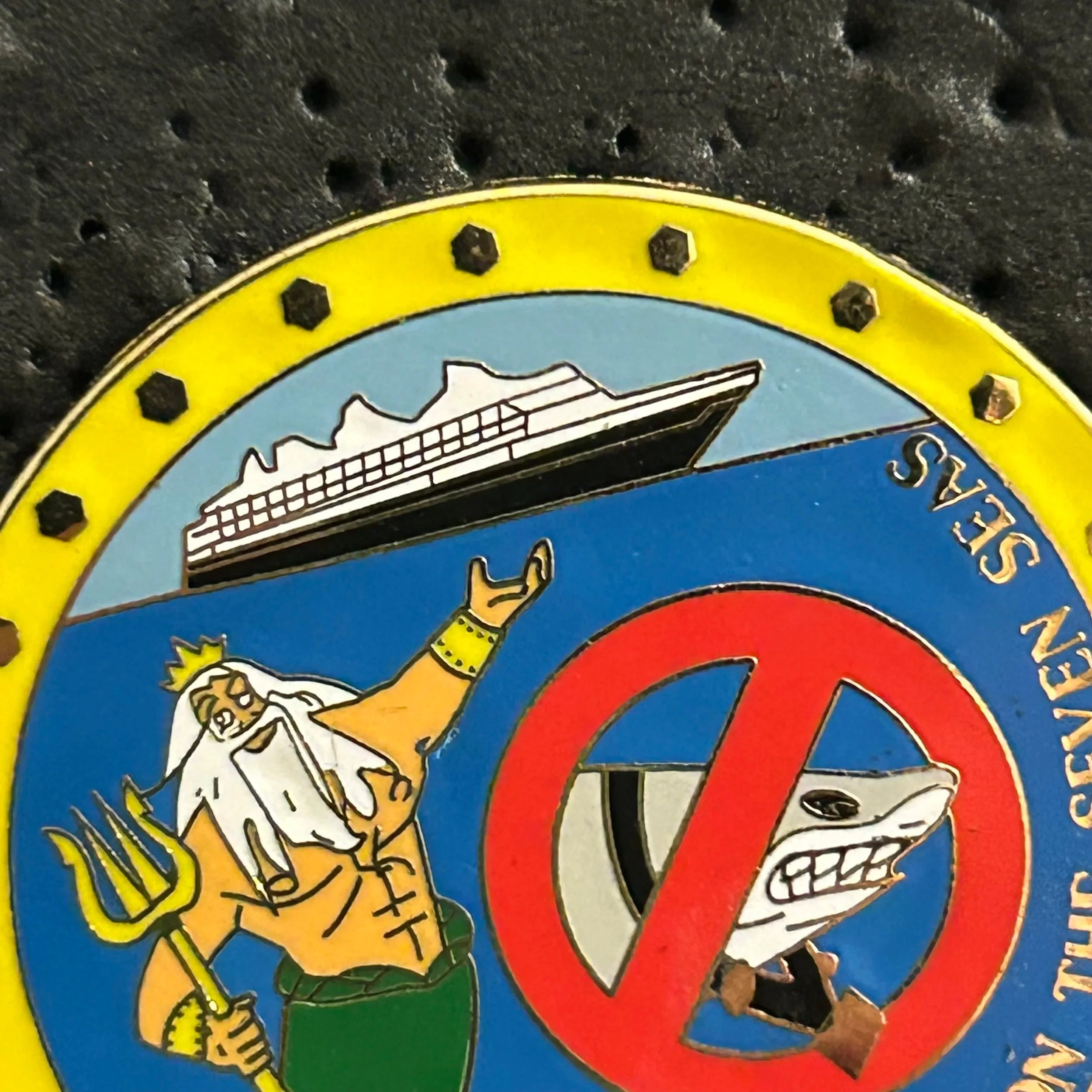 FANTASY - King Triton - Little Mermaid - Cruise Line Port Hole - Limited Edition 250 - Pin
