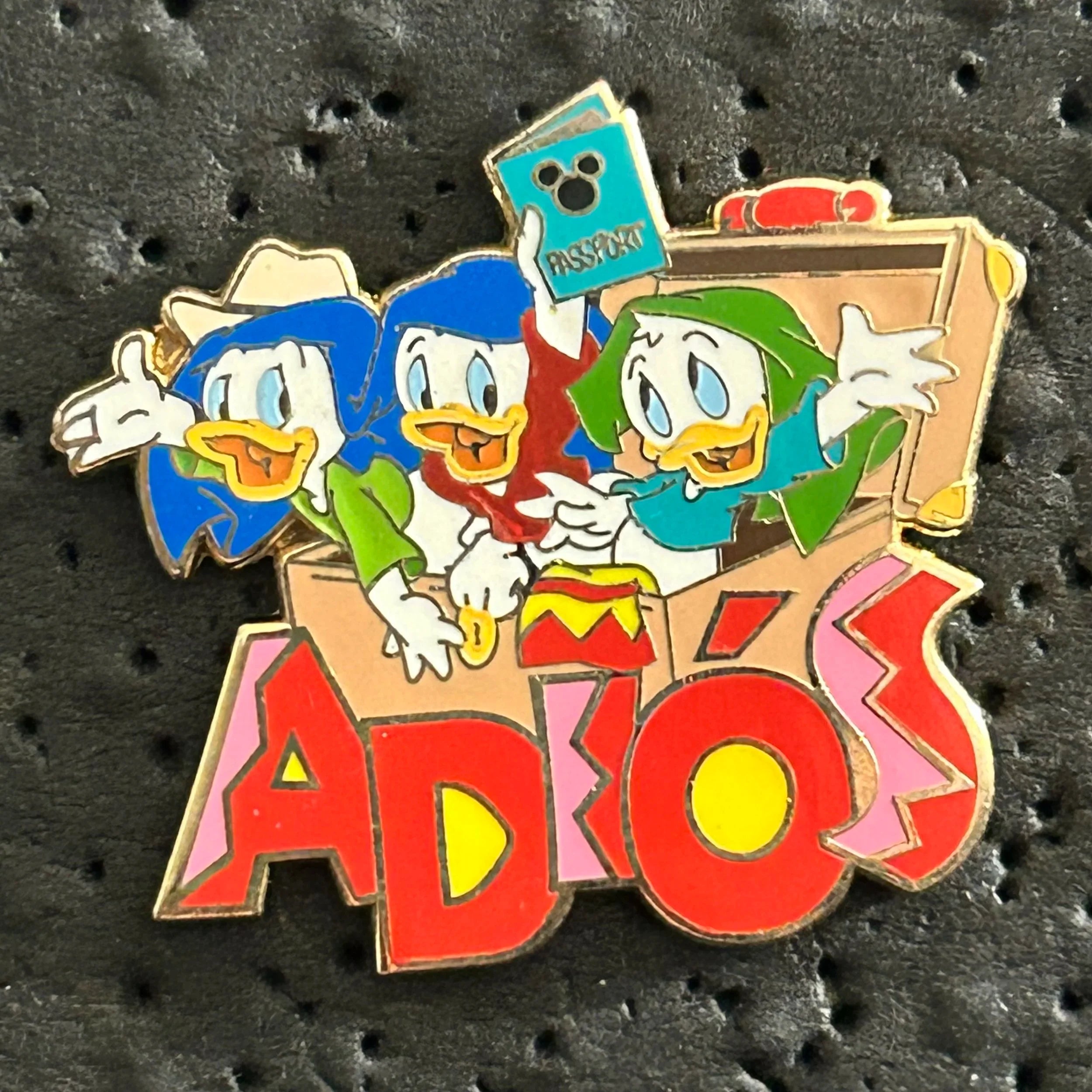 Adventures by Disney - Huey, Dewey, & Louie - Mexico - Adios - Disney Pin