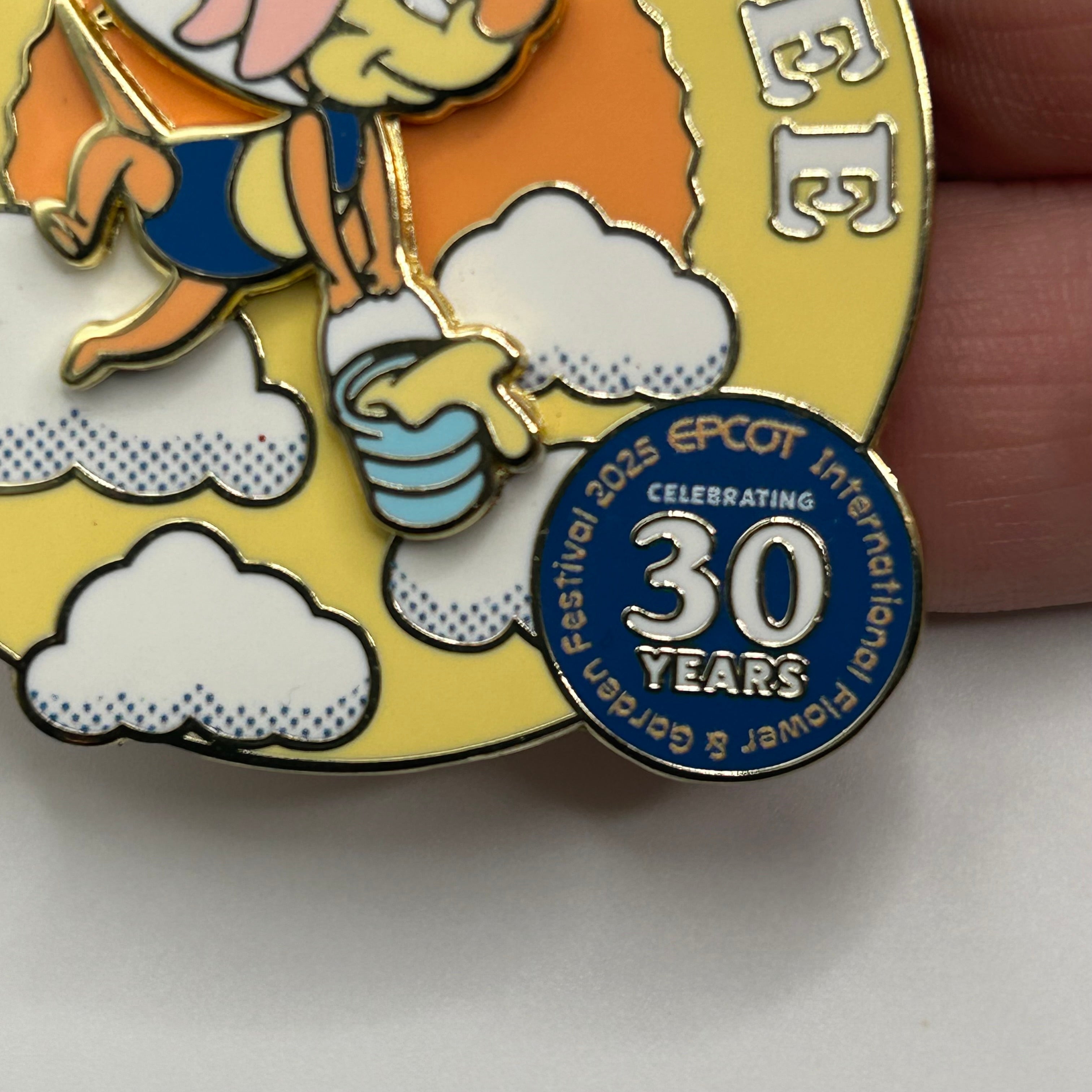 2025 - LR - Spike the Bee - Flower and Garden Festival - Disney Pin