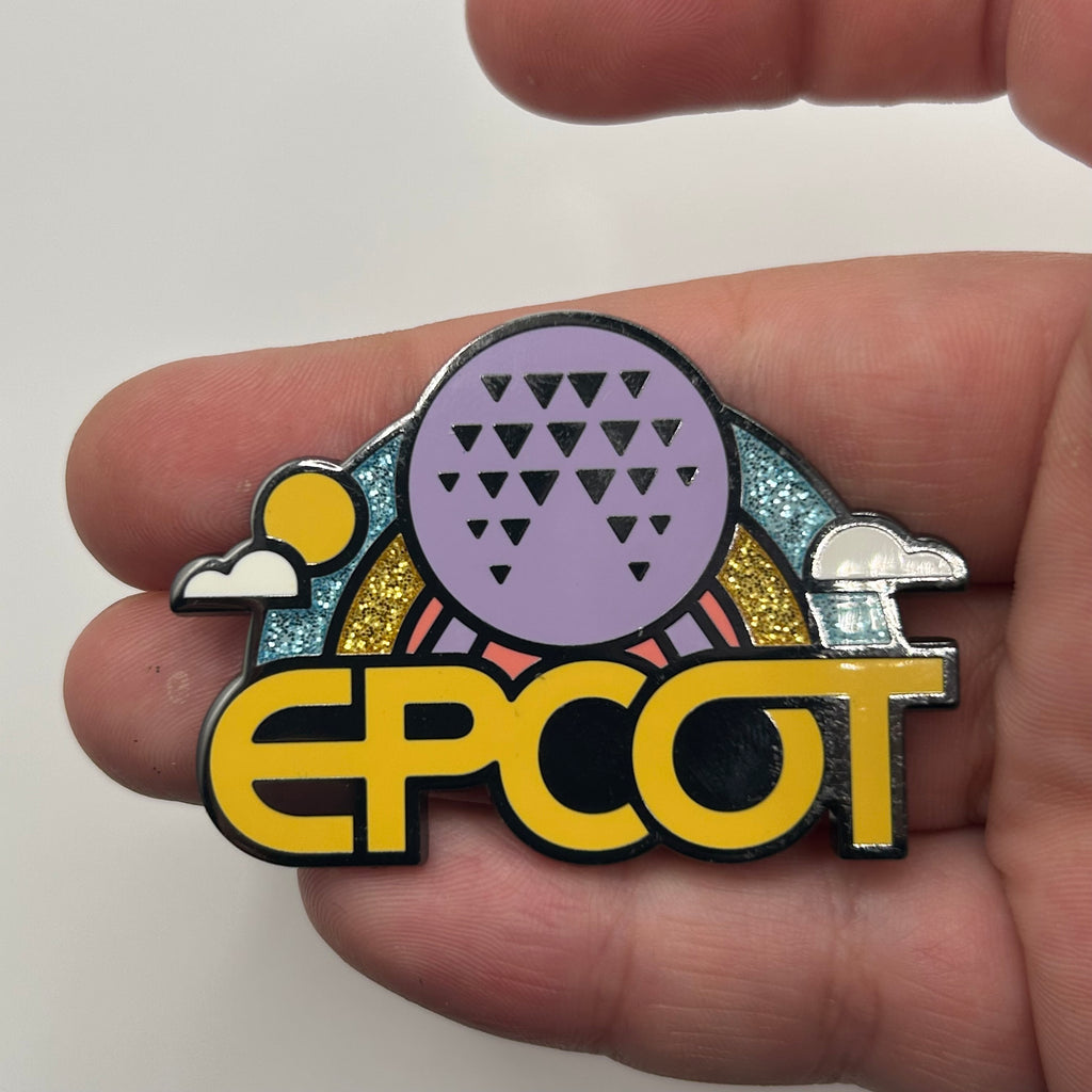 2026 - EPCOT - Spaceship Earth - Glitter - Disney Pin