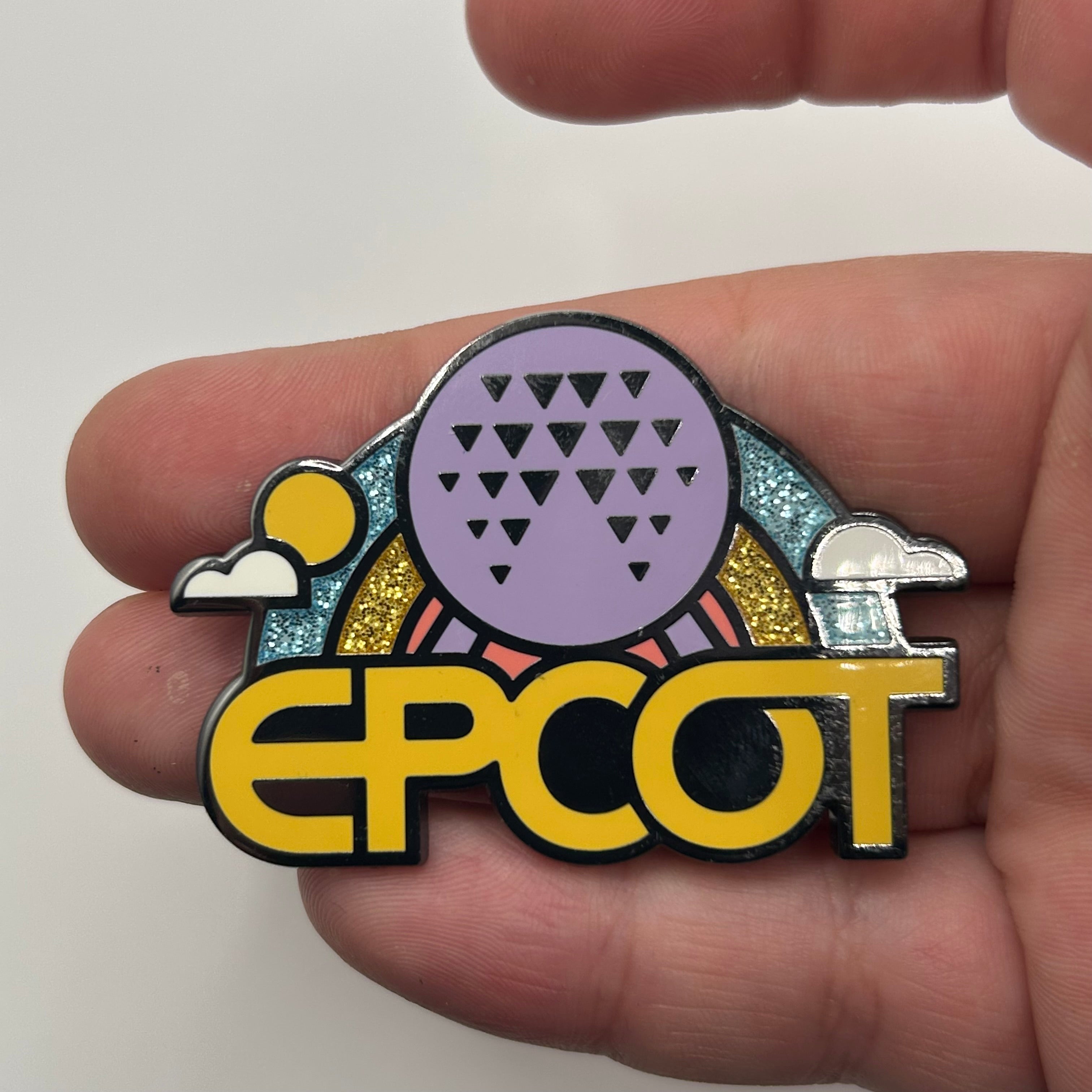 2026 - EPCOT - Spaceship Earth - Glitter - Disney Pin