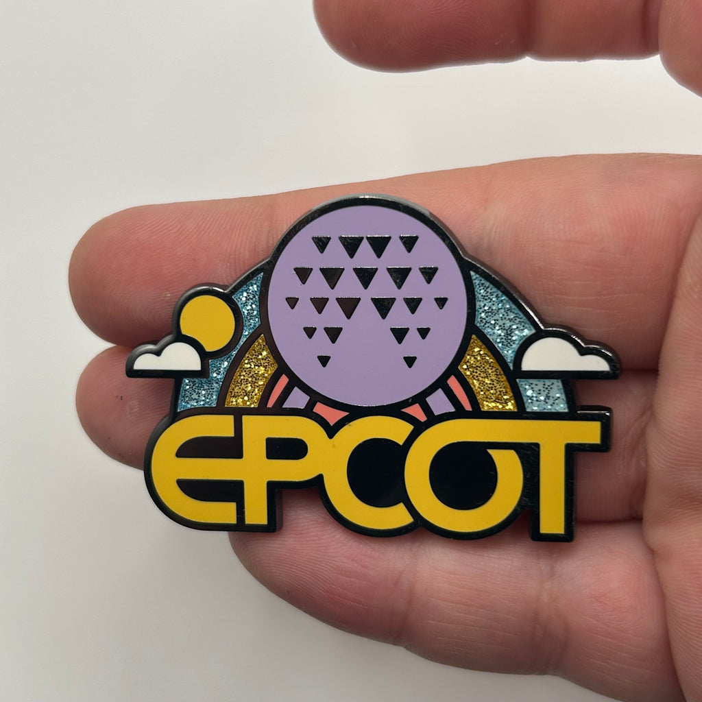2026 - EPCOT - Spaceship Earth - Glitter - Disney Pin