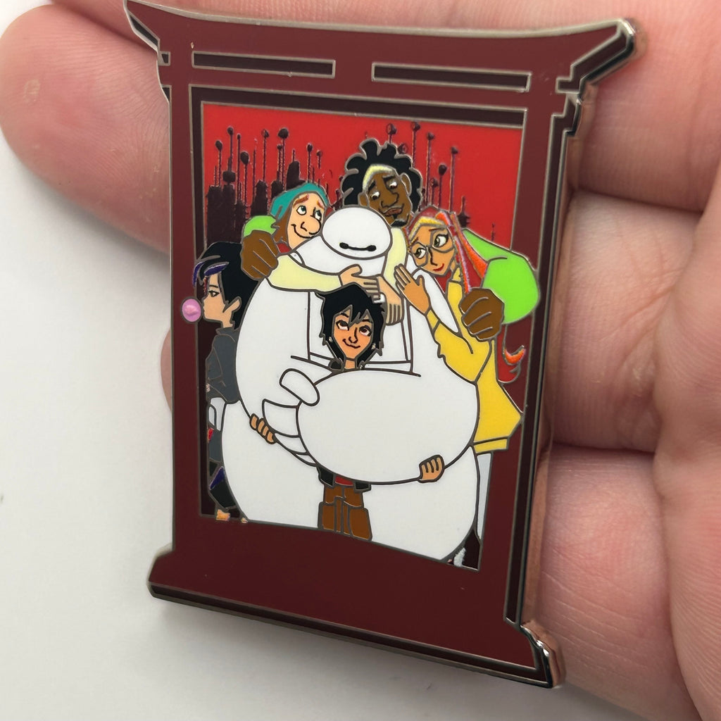 2026 - Baymax Hiro and the Gang - Big Hero 6 - Disney Pin