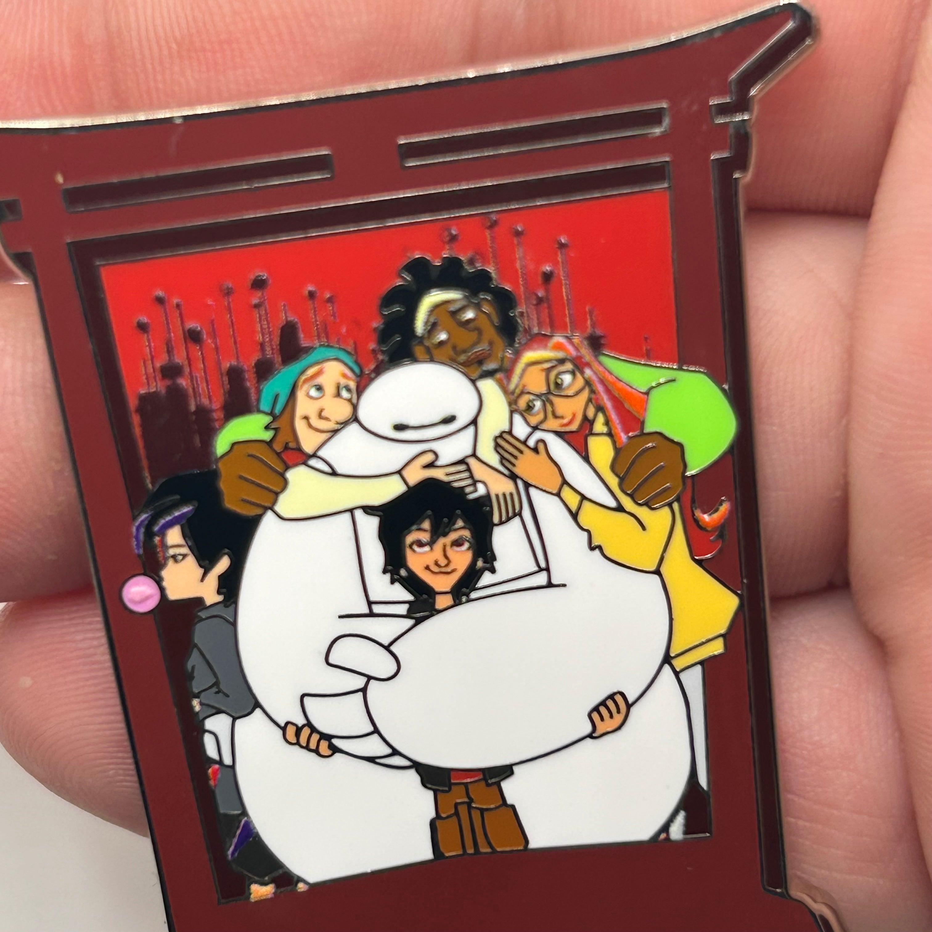 2026 - Baymax Hiro and the Gang - Big Hero 6 - Disney Pin