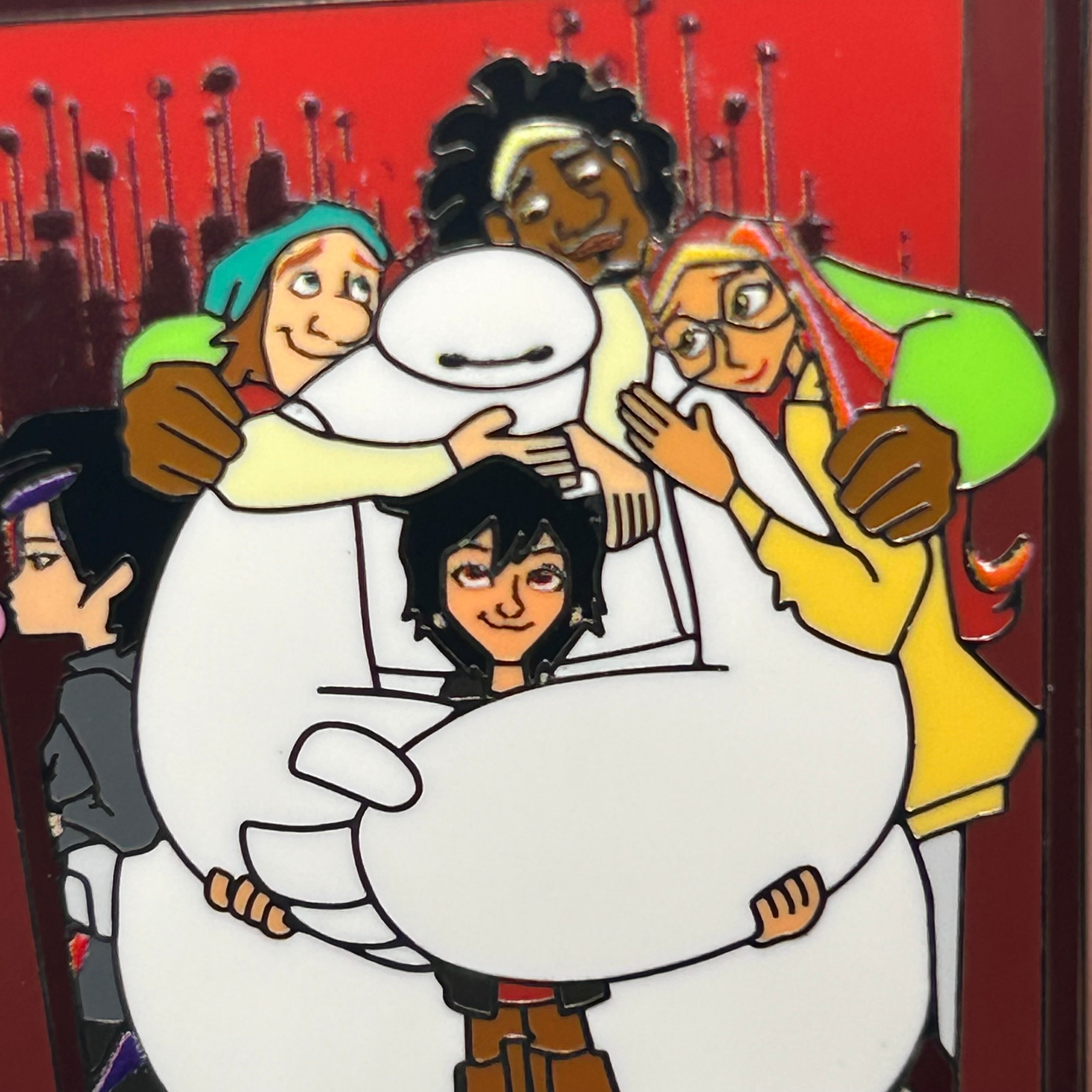 2026 - Baymax Hiro and the Gang - Big Hero 6 - Disney Pin