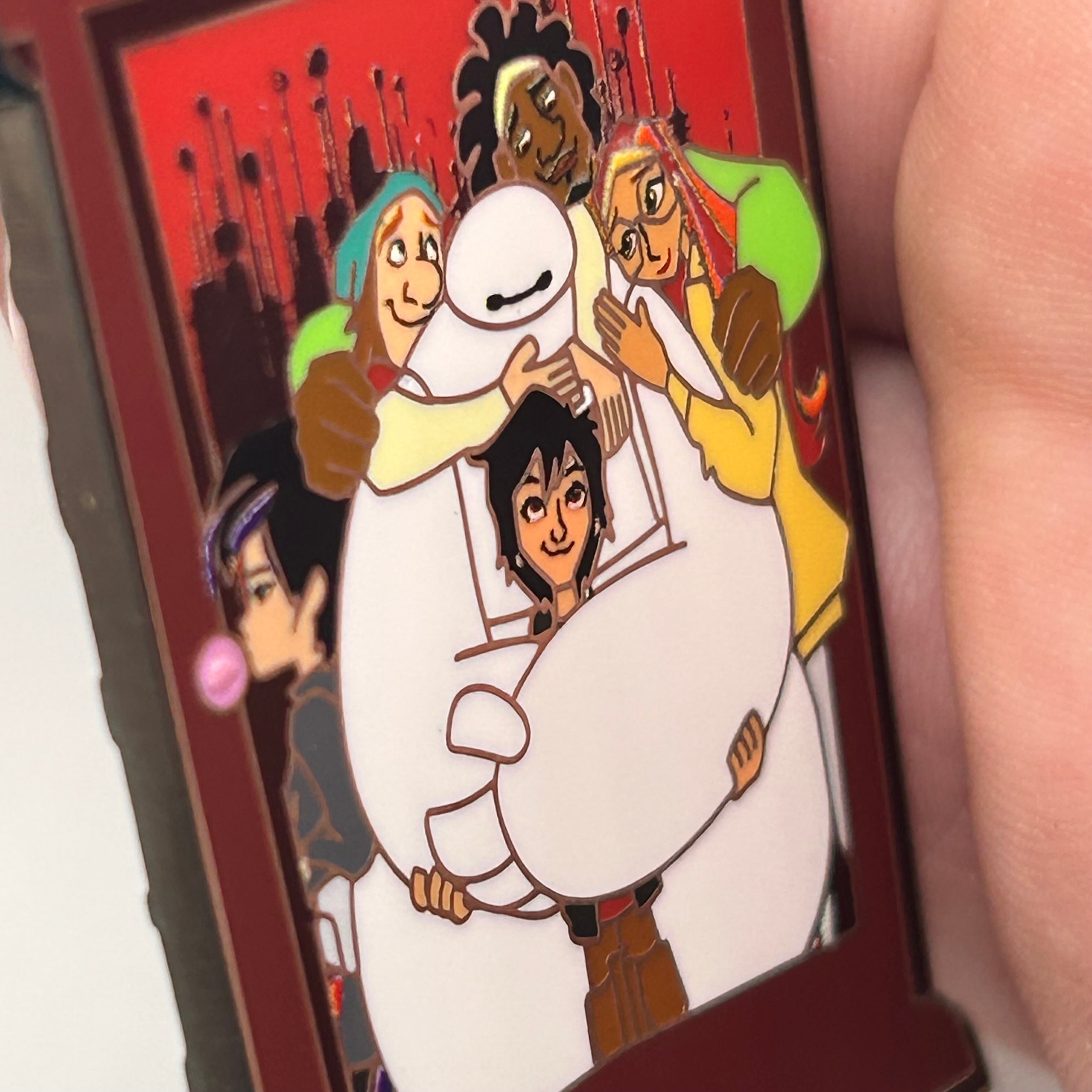 2026 - Baymax Hiro and the Gang - Big Hero 6 - Disney Pin