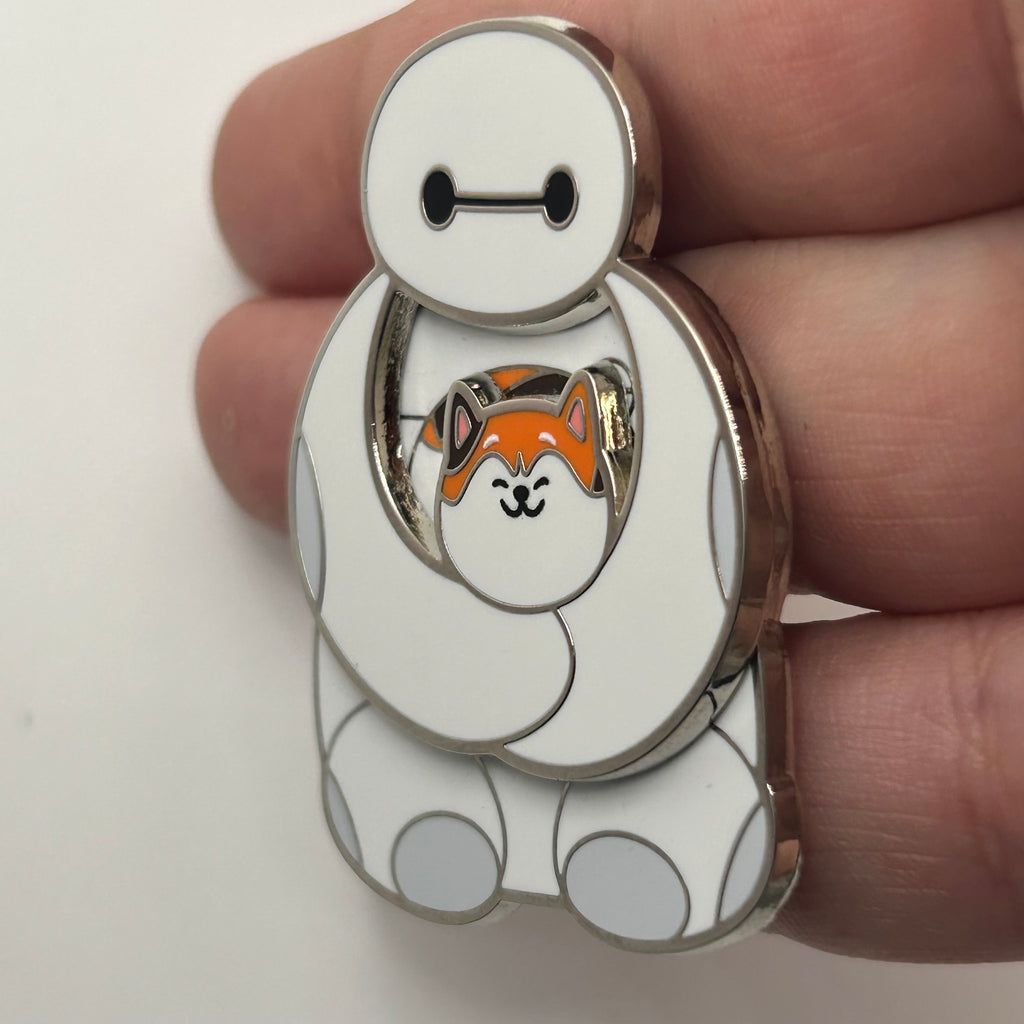 2026 - Baymax and Mochi - Big Hero 6 - Pin on Pin - Disney Pin