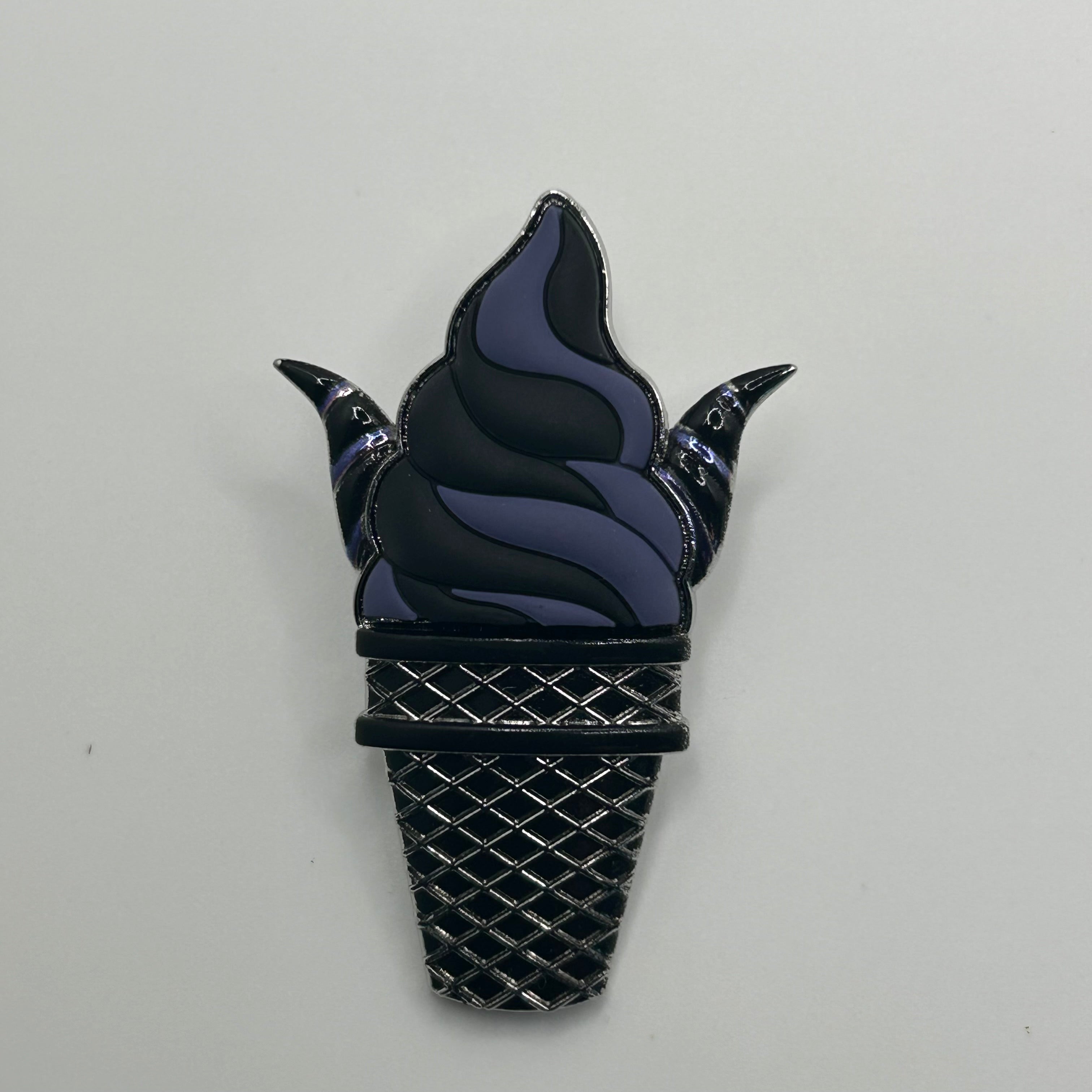 2026 - Maleficent Ice Cream Cone - Sleeping Beauty - Multitexture - Disney Pin