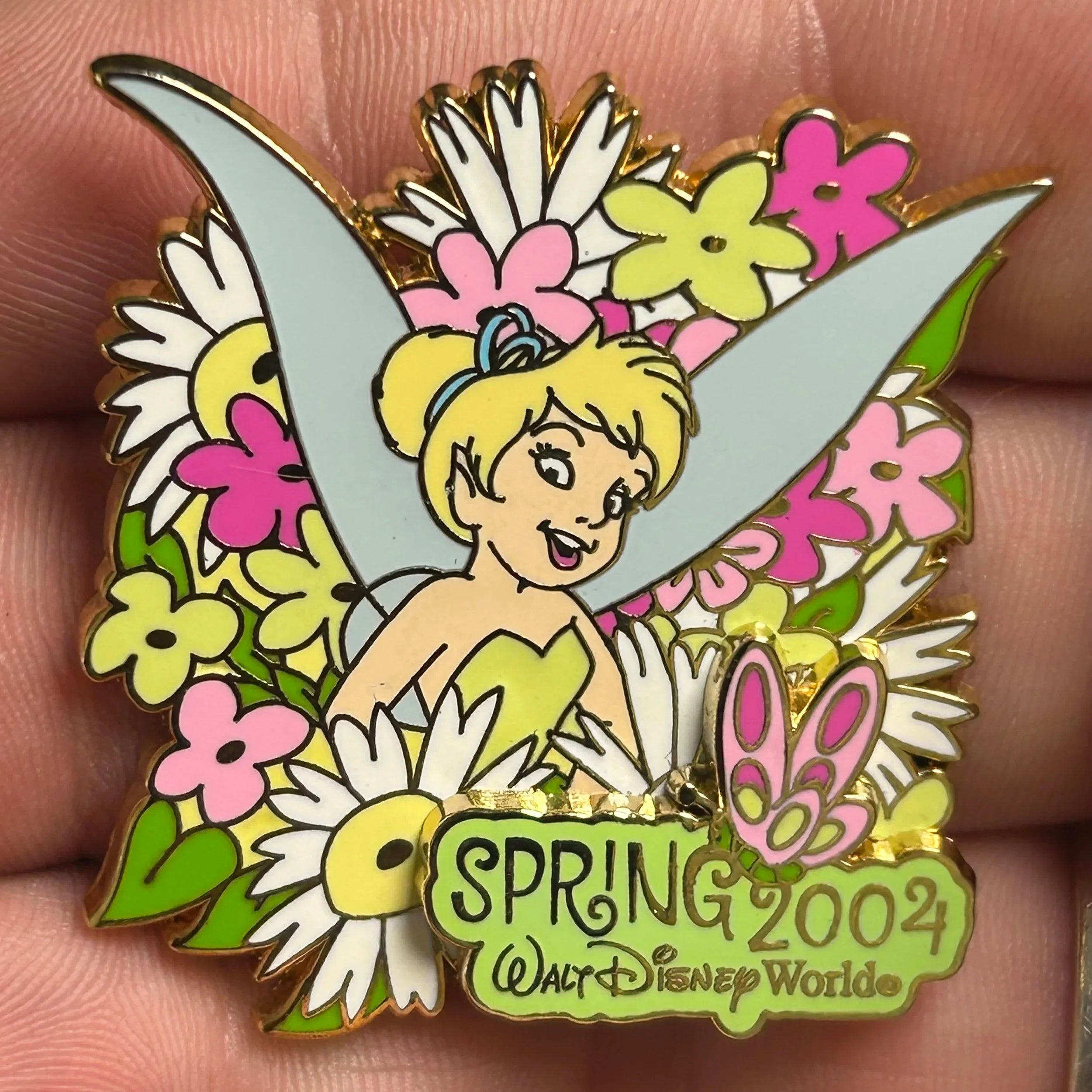 2004 - Tinker Bell - Spring - Surprise Series - LE 1,000 - 1 of 4 - Disney Pin on Pin