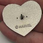 Marvel  - Heart - Soft Enamel - Disney Pin