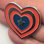 Marvel  - Heart - Soft Enamel - Disney Pin