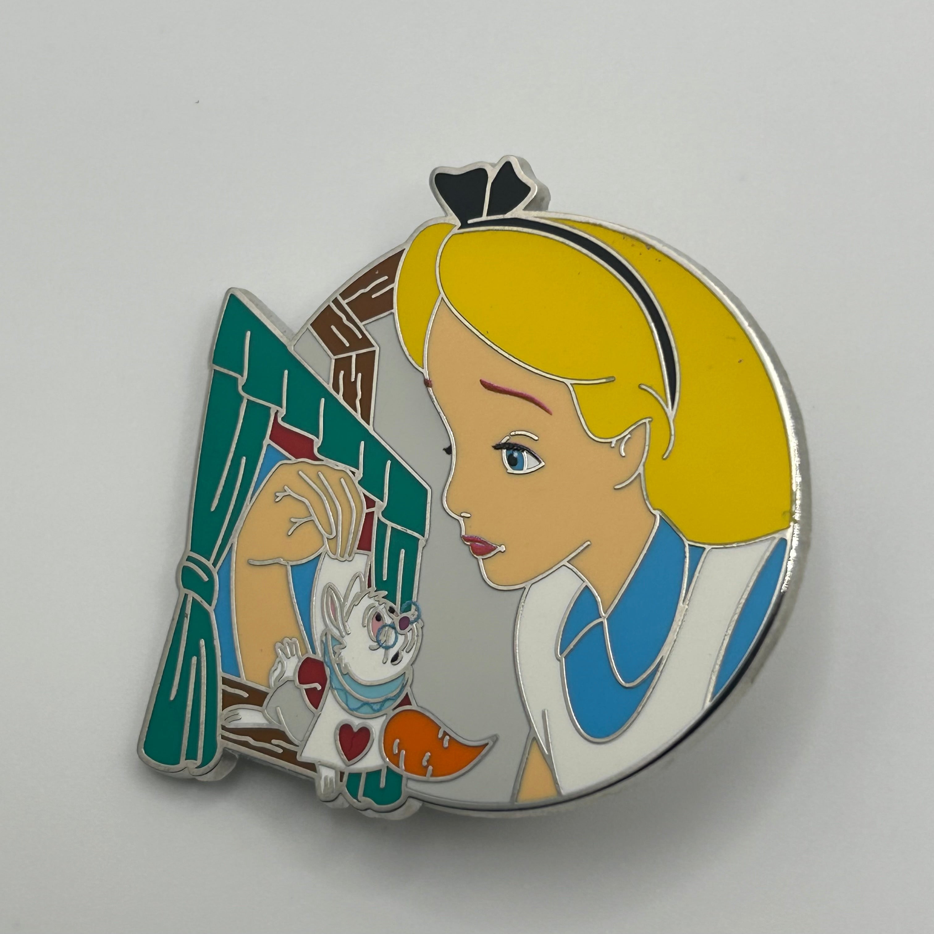 2025 - Alice and White Rabbit - Disney Pin