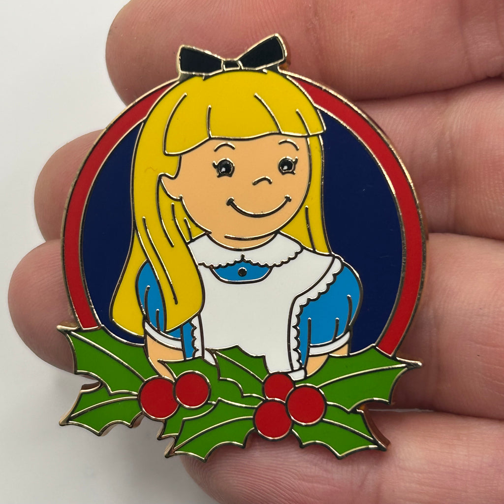2025 - LR - Alice in Wonderland - Christmas - Disney Pin