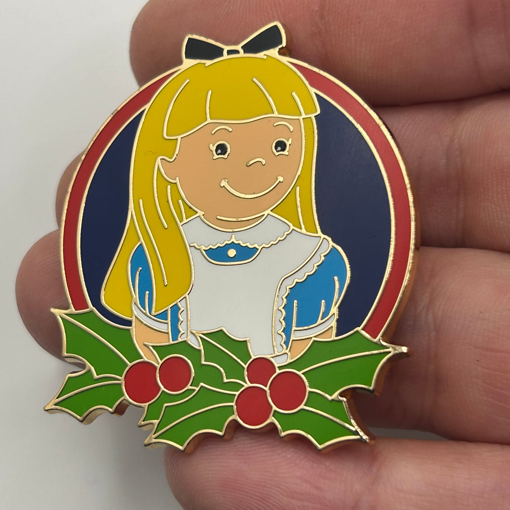 2025 - LR - Alice in Wonderland - Christmas - Disney Pin