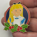 2025 - LR - Alice in Wonderland - Christmas - Disney Pin