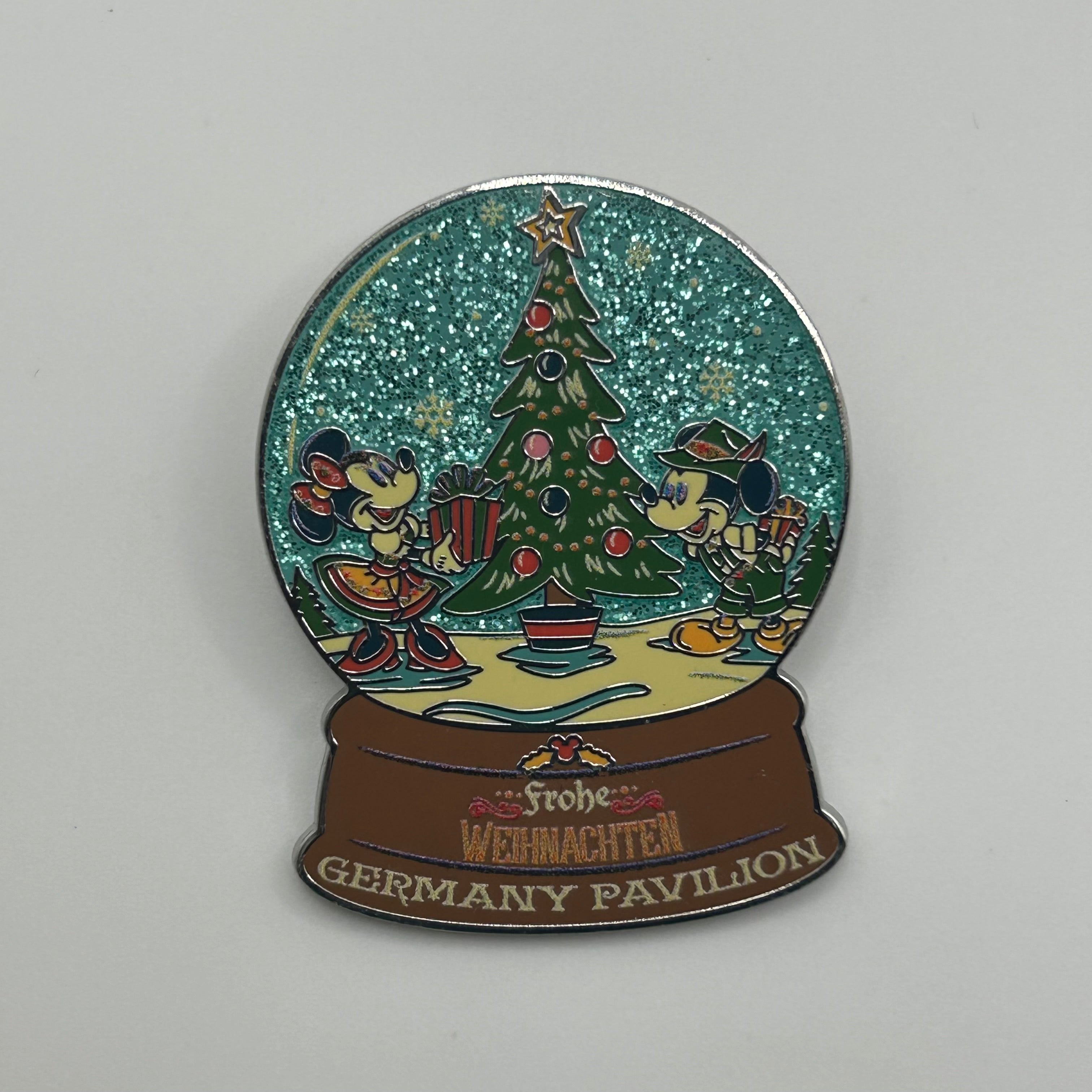 2024 - Mickey and Minnie - EPCOT - Germany Pavillion - Snow globe - Disney Pin