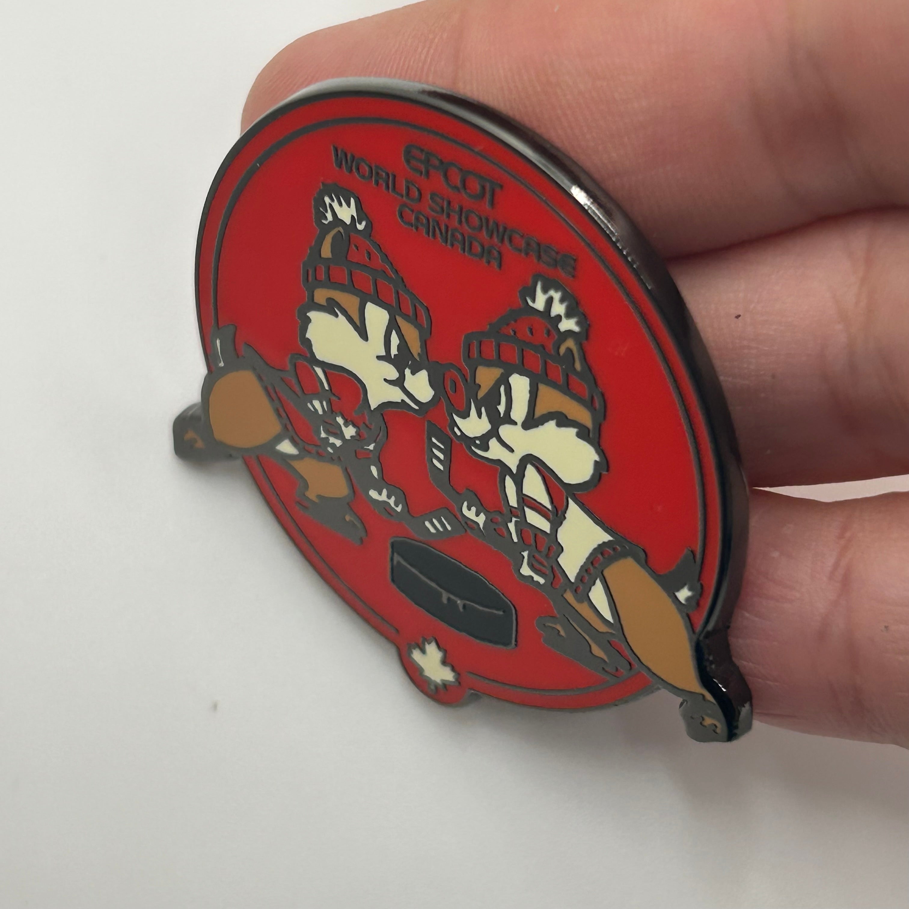 2025 - Chip and Dale Playing Hockey - Canada - EPCOT - Disney Pin