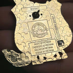 2025 - Judy Hopps and Nick Wilde - Gold Police Badge - Zootopia - Disney Pin