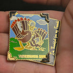 2002 - Donald Duck - Turkey - Thanksgiving - LE 3,500 - Disney Pin