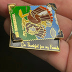 2002 - Donald Duck - Turkey - Thanksgiving - LE 3,500 - Disney Pin