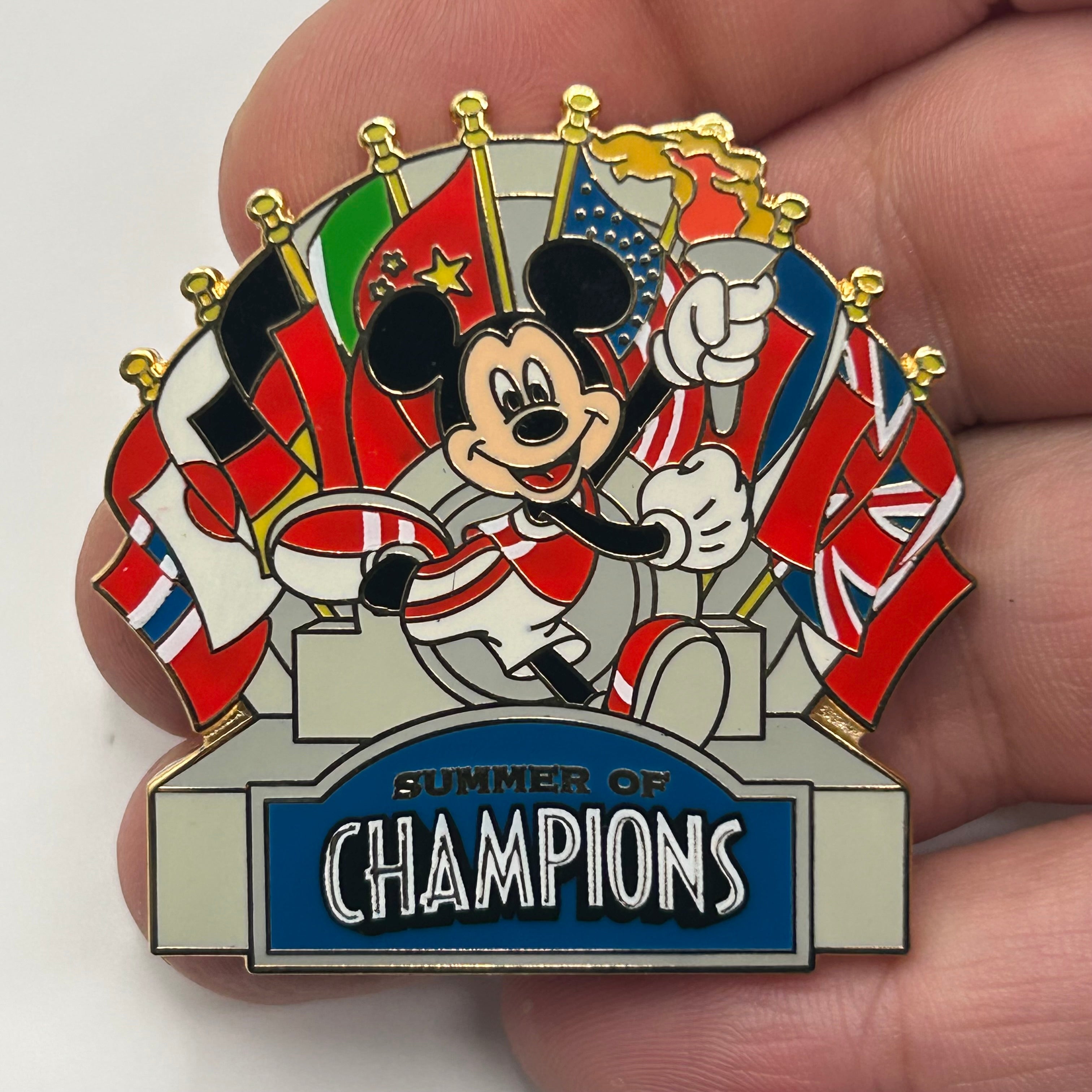 2008  - Mickey Mouse  - Summer of Champions - Disney Pin