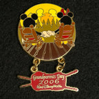 2006 - Mickey and Minnie - In Rocking Chairs - Grandparent Day - LE 1,500 -  Pin