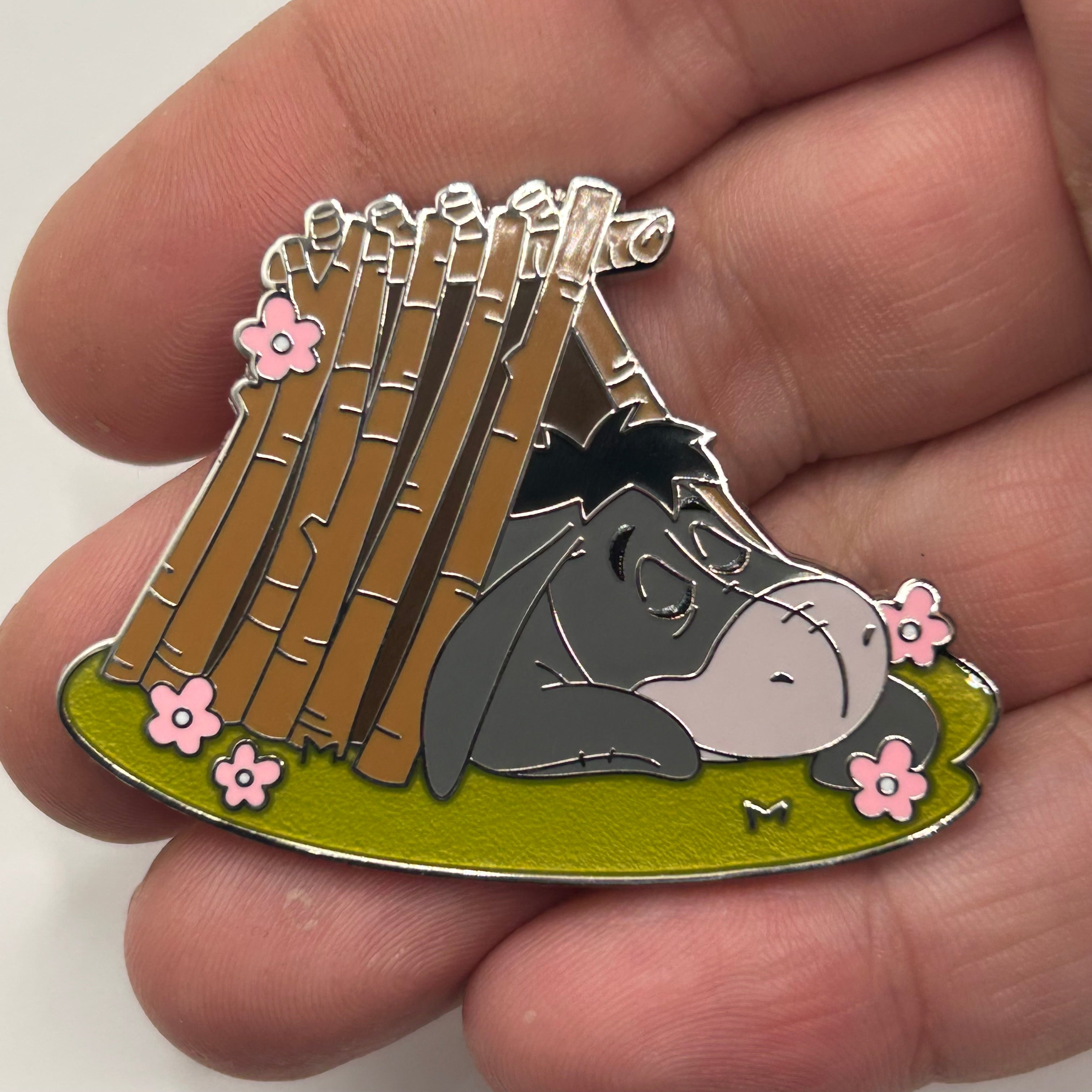 2026 - Eeyore Sleeping in House - Disney Pin