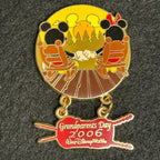 2006 - Mickey and Minnie - In Rocking Chairs - Grandparent Day - LE 1,500 -  Pin