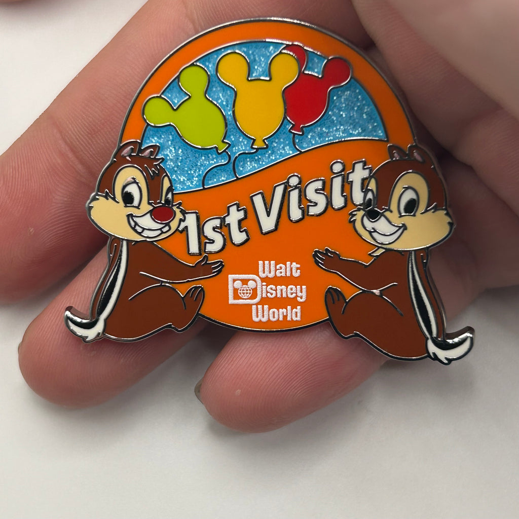 2026 - Chip and Dale - First Visit - Disney Pin
