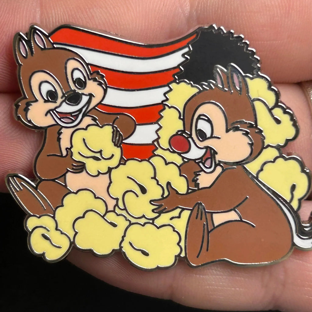 2025 - Chip and Dale - Eating Popcorn - Disney Pin