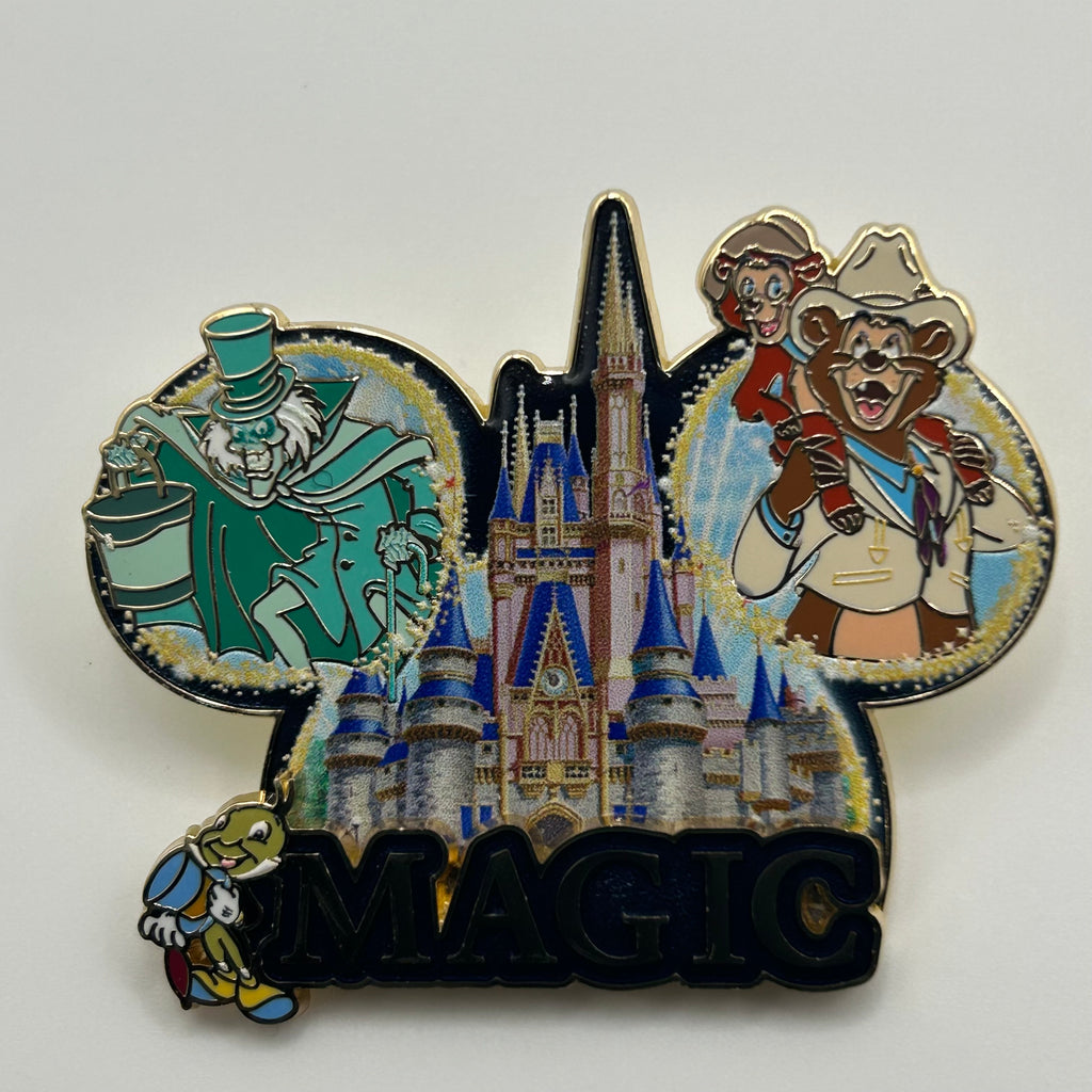 2026 Hatbox Ghost and Country Bears - Magic Kingdom - Mickey Ears - Disney Pin