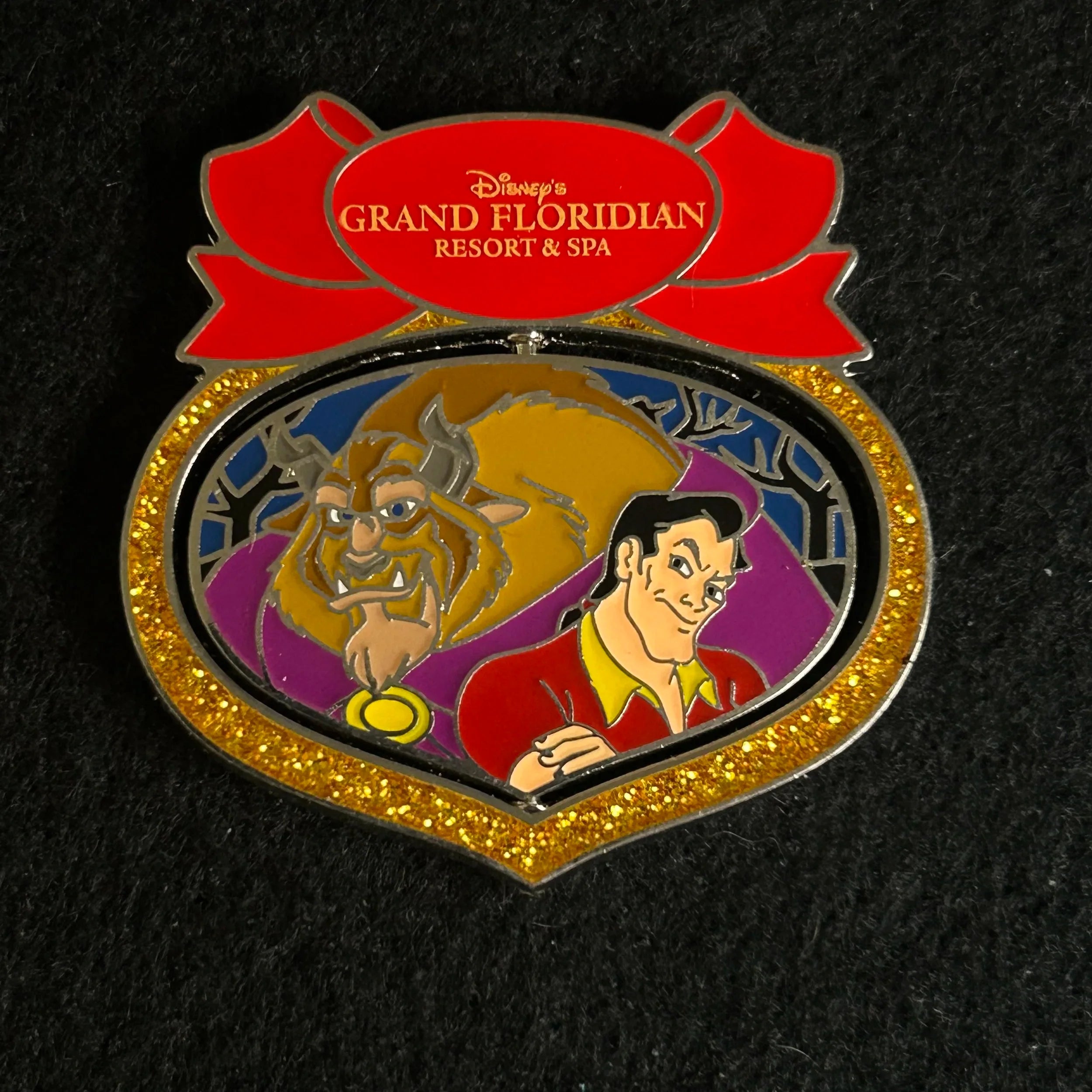2022 - Gaston and the Beast - Grand Floridian - Spinner - LE 5,000 - Disney Pin