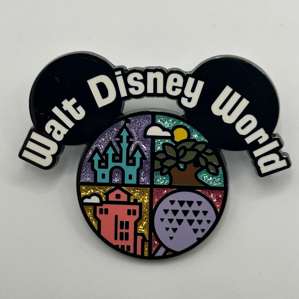 2026 - 4 Parks Mickey Head - WDW - Disney Pin