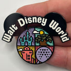 2026 - 4 Parks Mickey Head - WDW - Disney Pin
