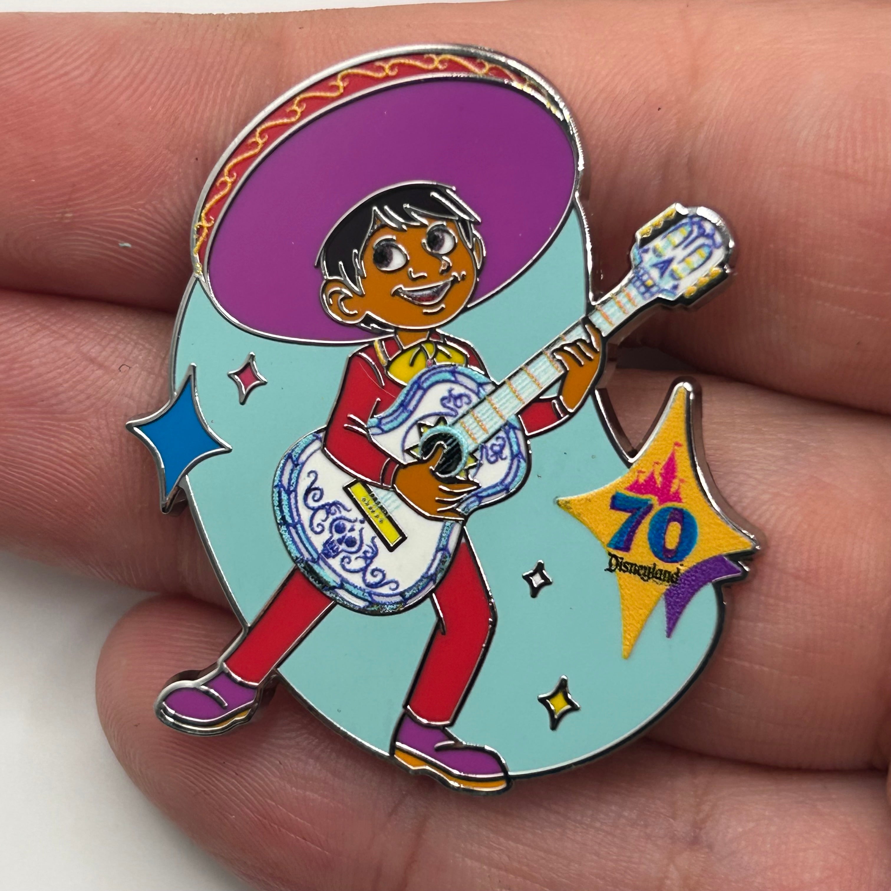 2025 - Miguel with Guitar - Coco - Disneyland 70th Celebration - Disney Pin