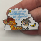 2024 - Bambi and Flower - If you can't say something... - Disney Pin