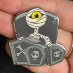 2024 - Mummy - Eye Ball - Gravestone - NBC - Mystery Series - Disney Pin