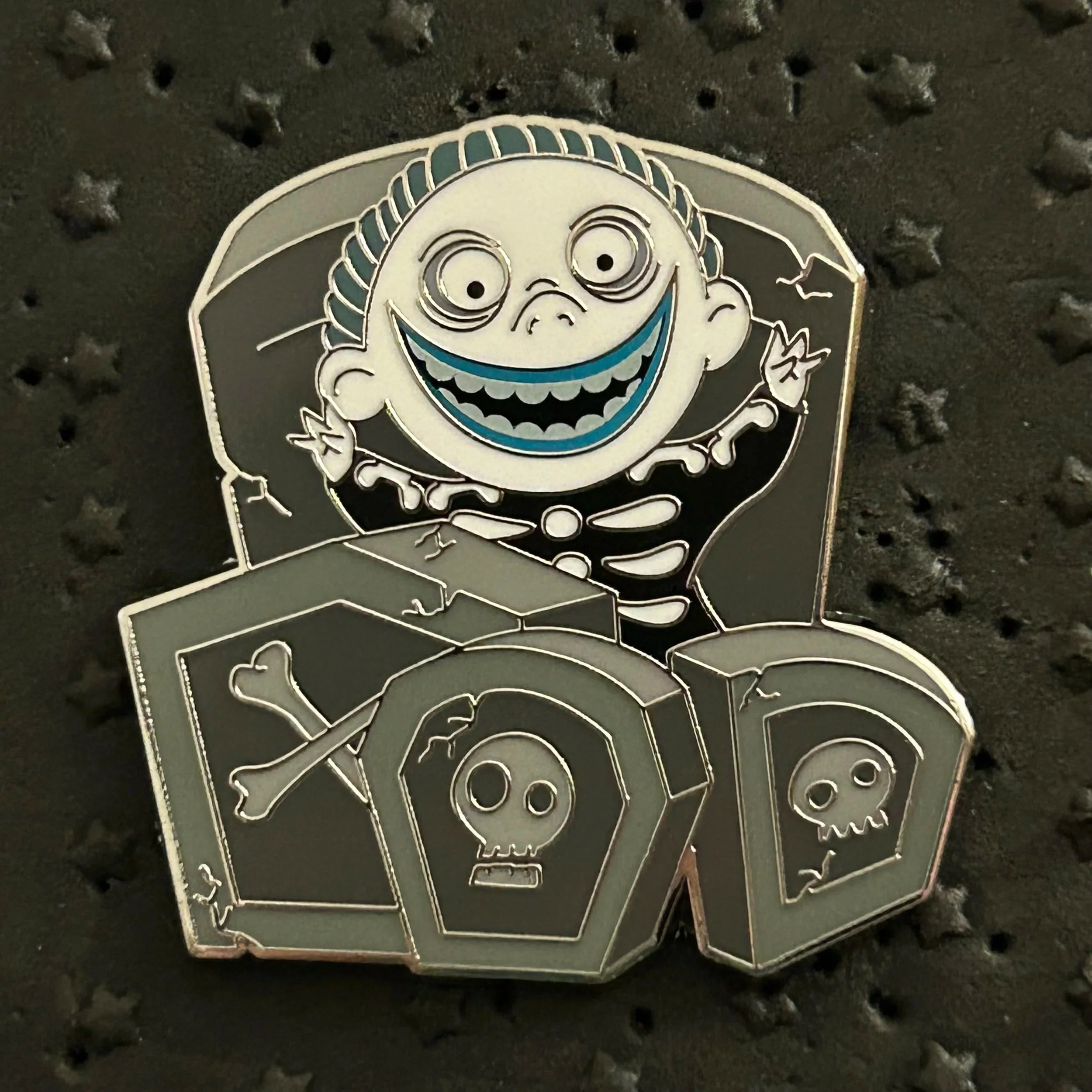2024 - Barrel - NBC - Gravestone - Mystery Pin