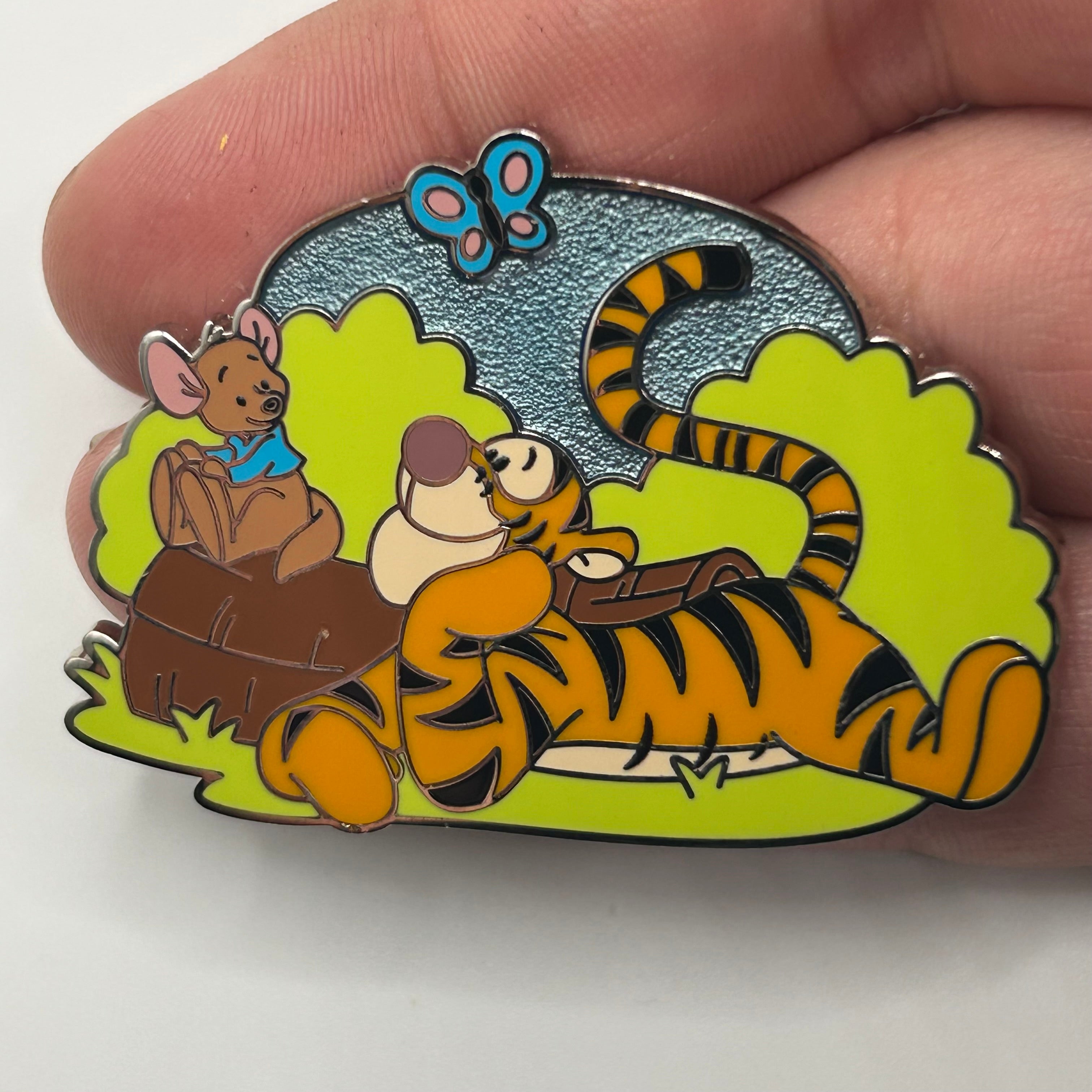 2026 - Tigger and Roo looking at Butterfly - Disney Pin