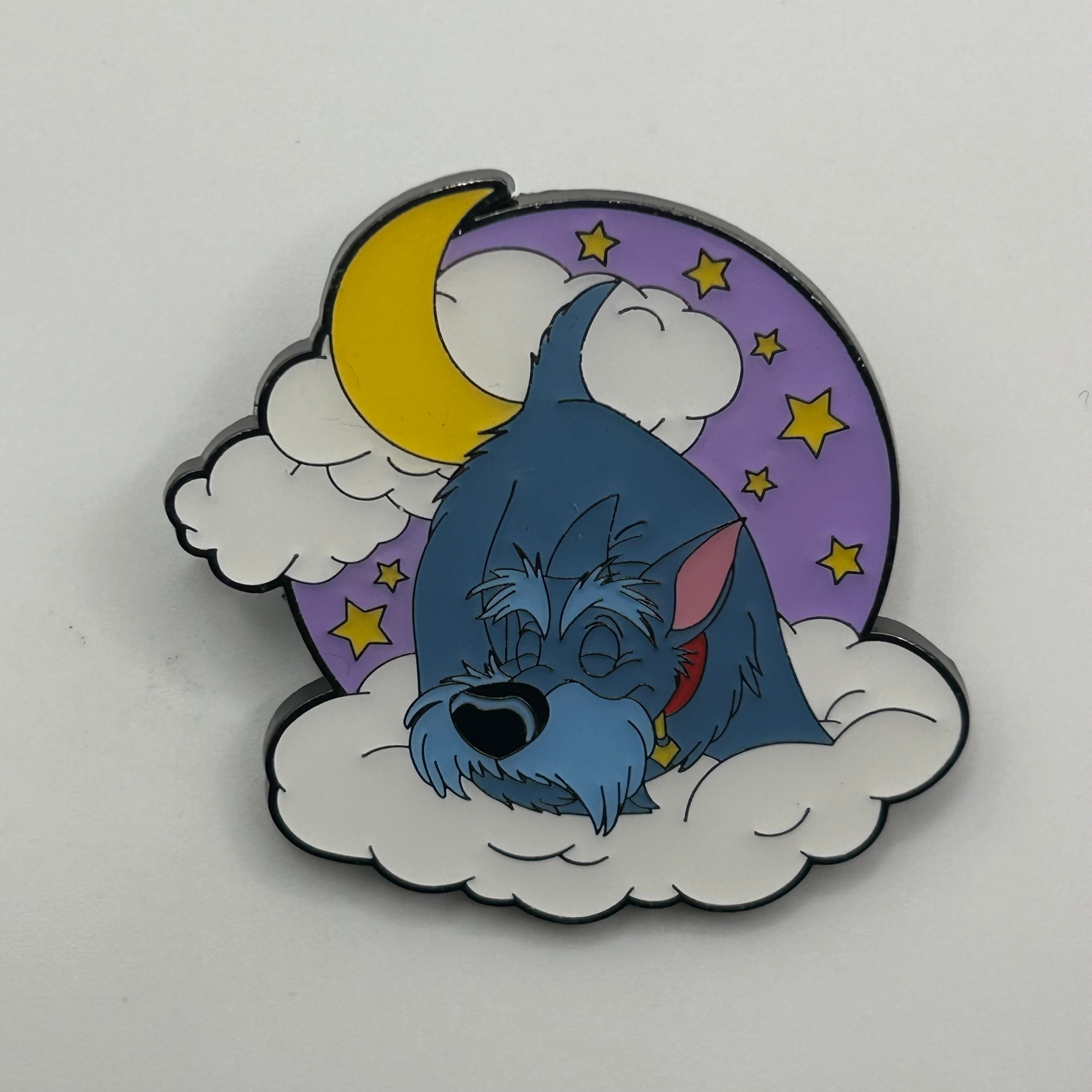 Loungefly -  Jock Sleeping on Cloud - Lady and the Tramp - Disney Pin