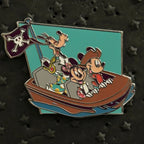 2024 - Mickey, Minnie, Goofy and Donald - Pirates - Play in the Park - Mystery Pin