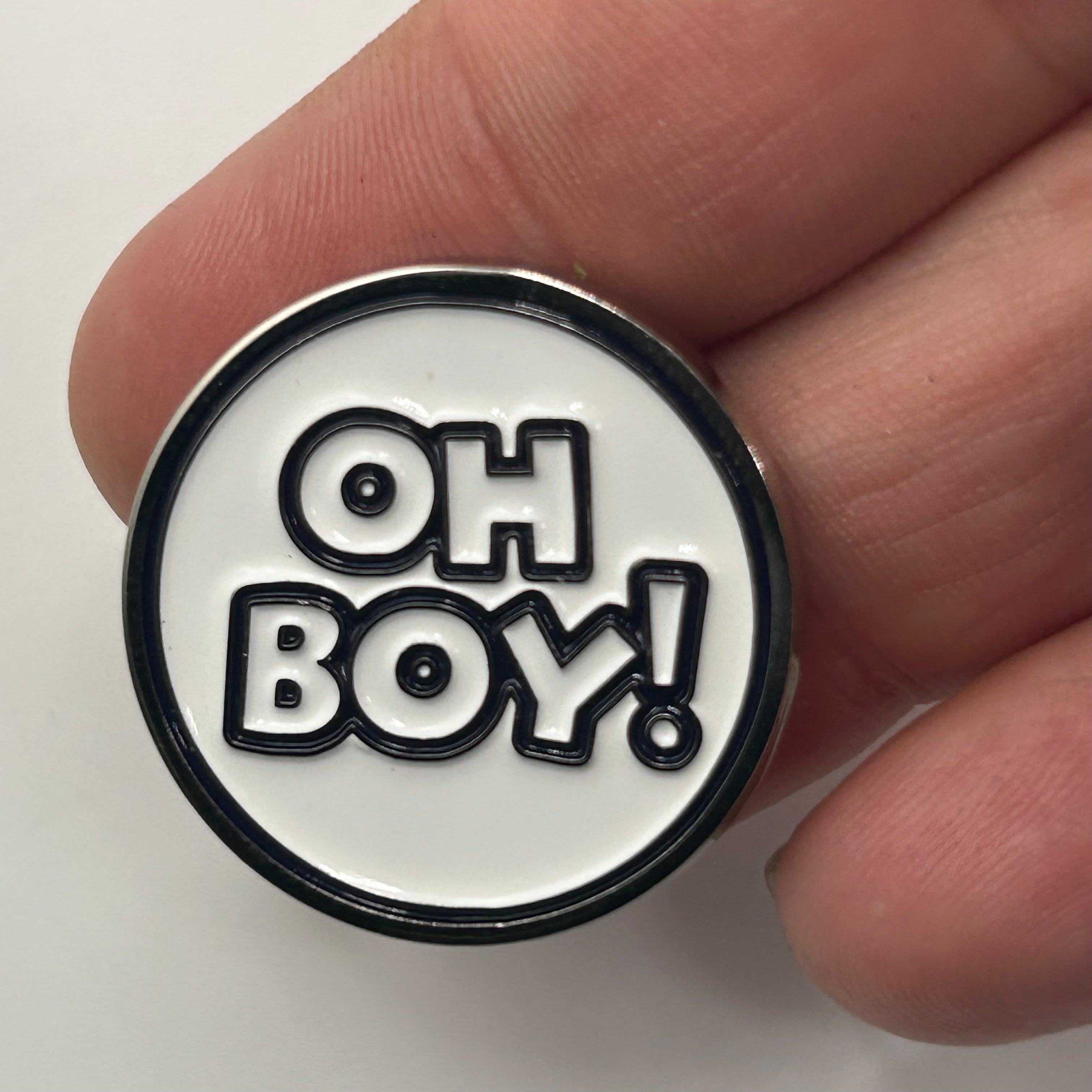 Oh Boy  - Soft Enamel - Disney Pin